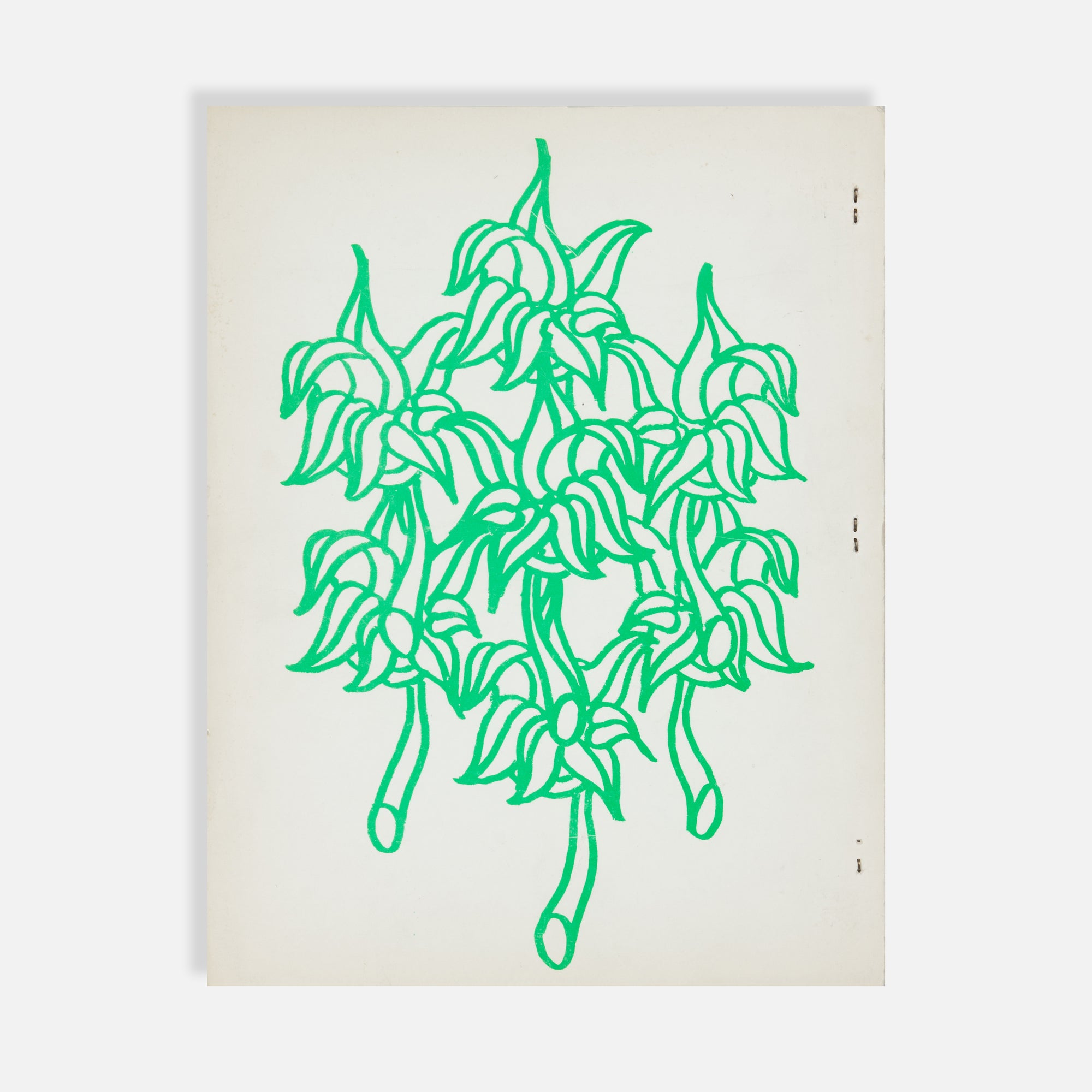 Lewis Warsh, Alan Saret, Today, Signed