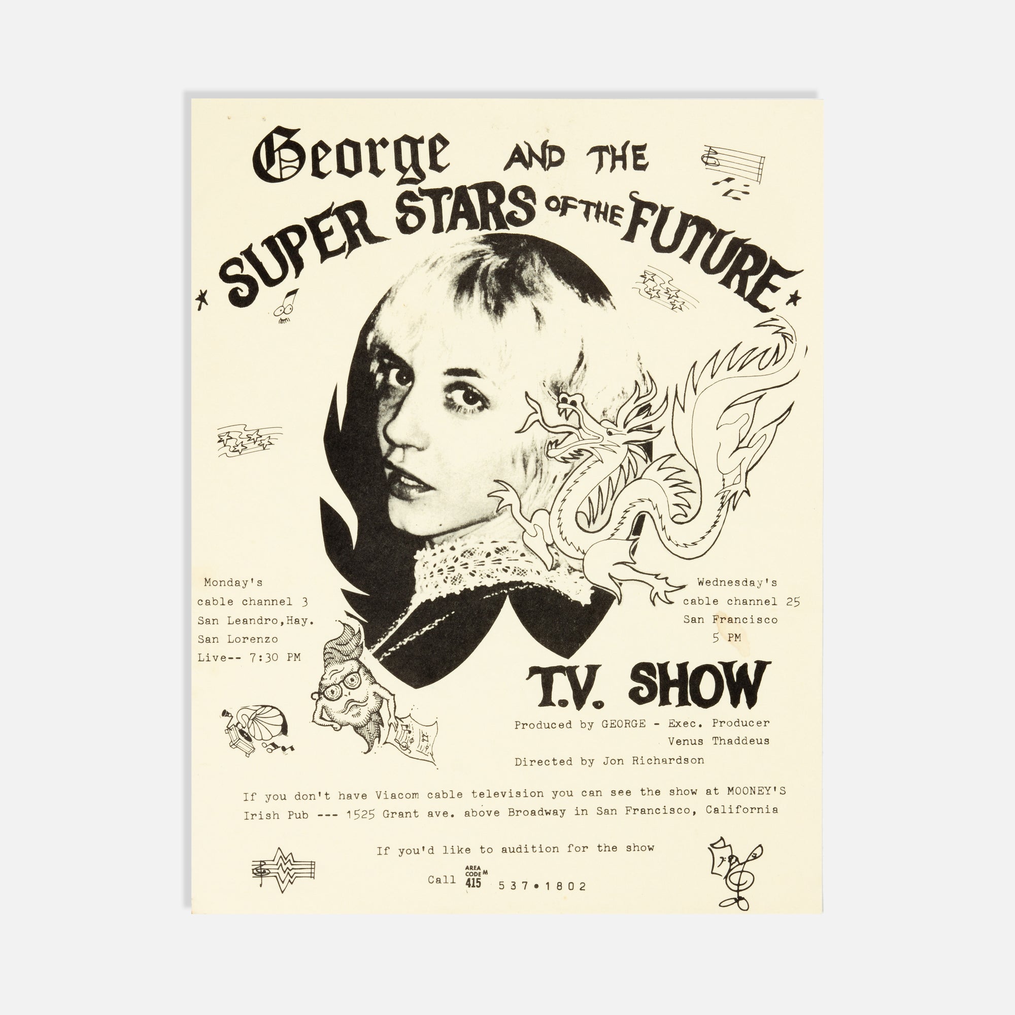 George & Her Superstars, Girl George, Lyle Tuttle, Four Flyers