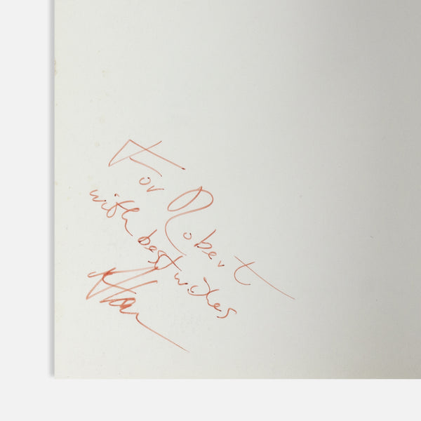 Alan Saret, Matter Into Aether, Signed and Inscribed