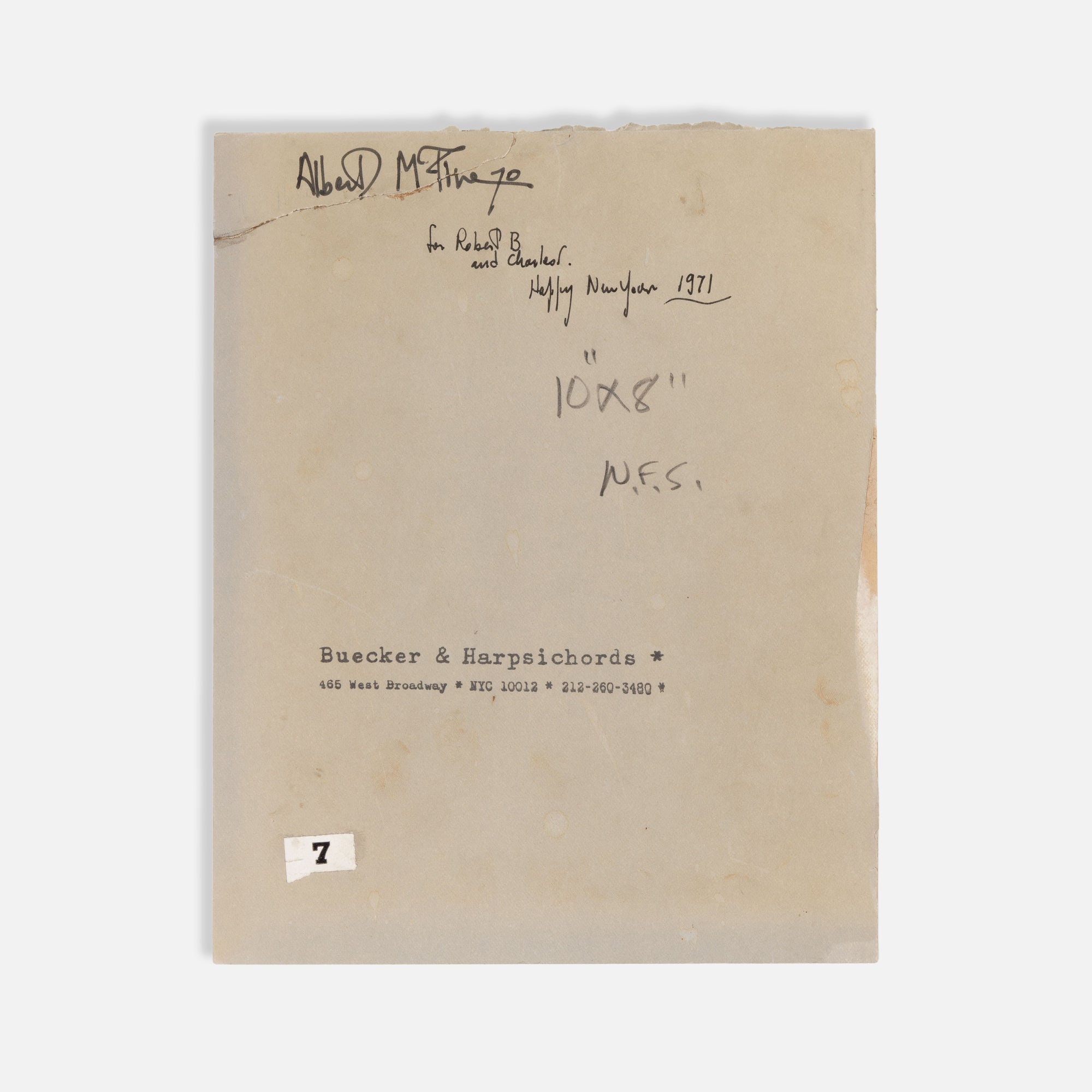 Albert M. Fine, Untitled