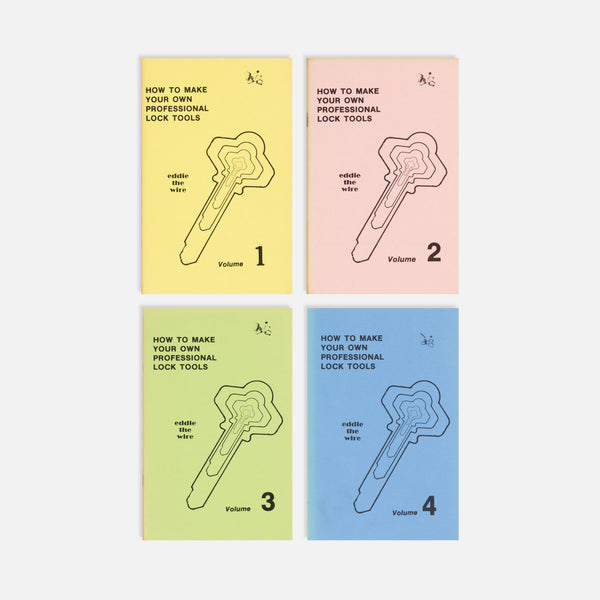 Eddie The Wire, How to Make Your Own Professional Lock Tools, Vols. 1-4