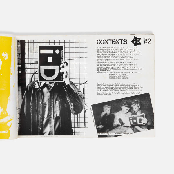 Terry Jones (Editor), i-D Magazine No. 2