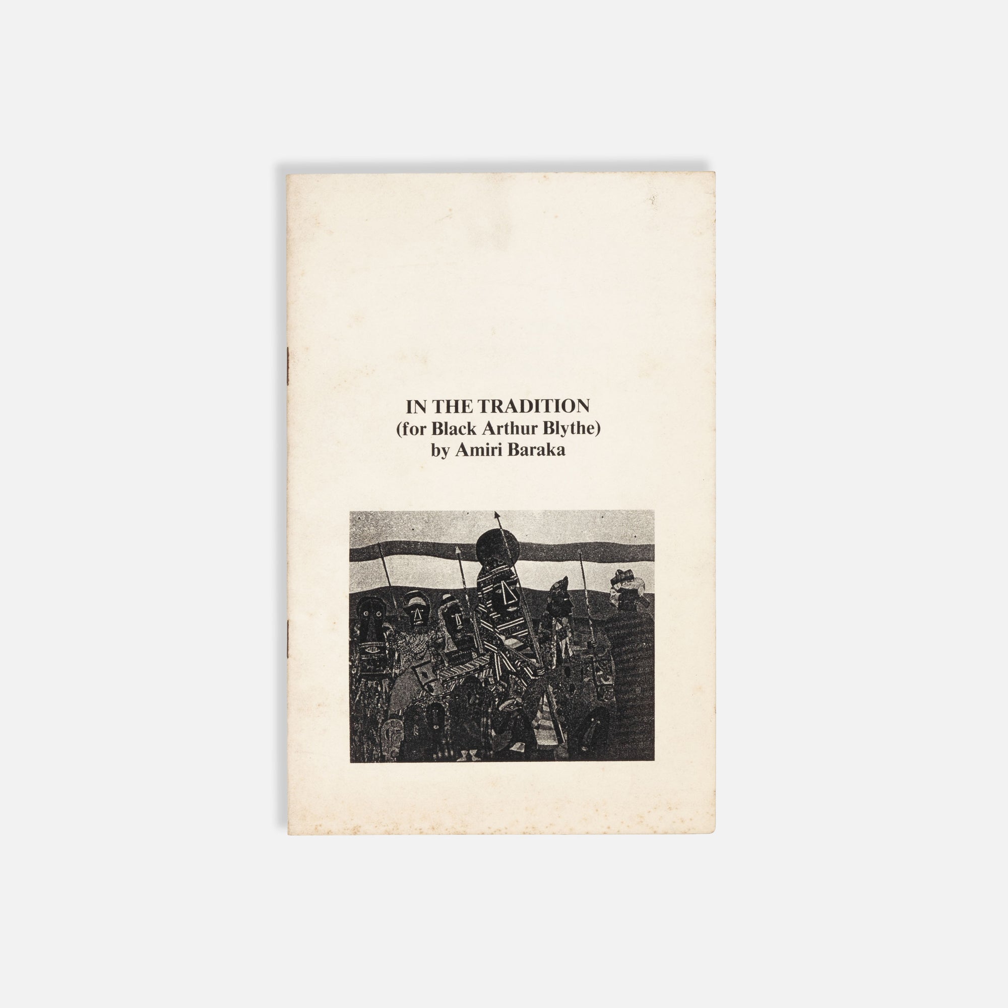 Amiri Baraka, In The Tradition (for Black Arthur Blythe)