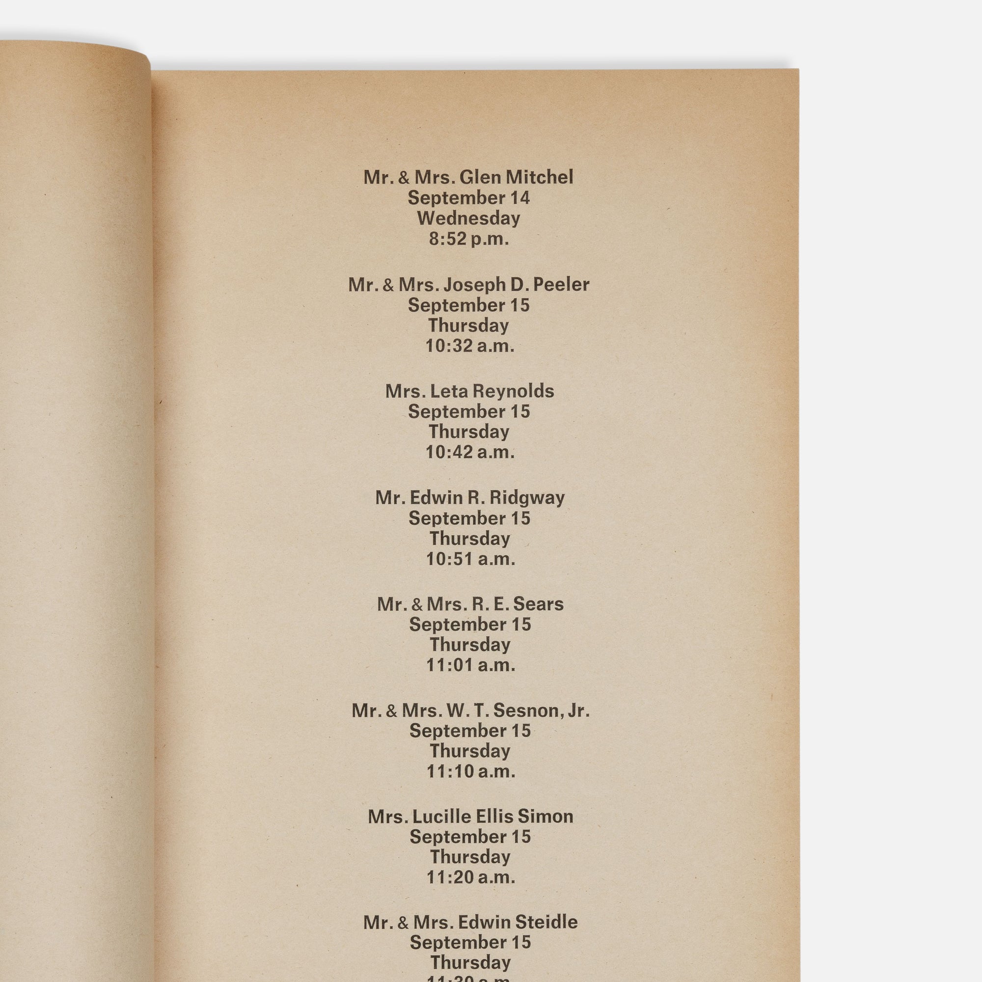 John Knight, Otis Art Institute Gallery, 14 September–16 October 1977