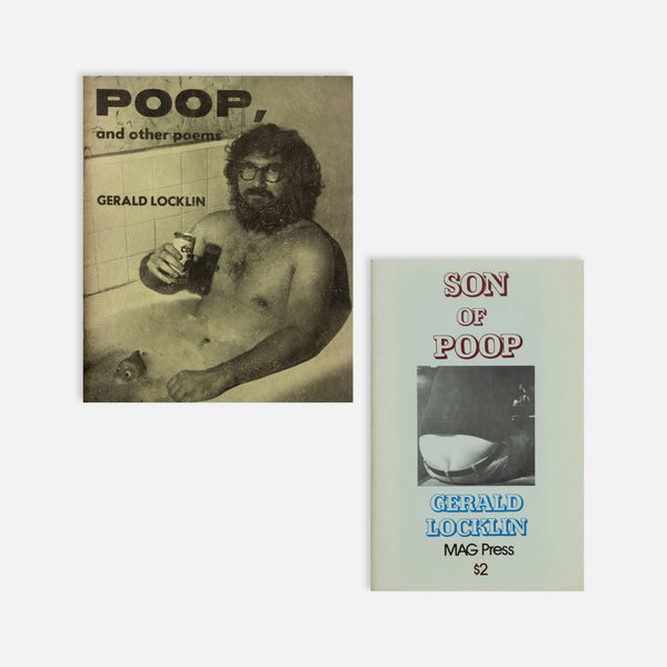 Gerald Locklin, Poop and Other Poems & Son of Poop